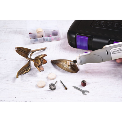 Black & Decker 27Wh Gen 9.5 Cordless Pet Dustbuster Hand Vacuum and 7.2V Cordless Rotary Pet tool Bundle