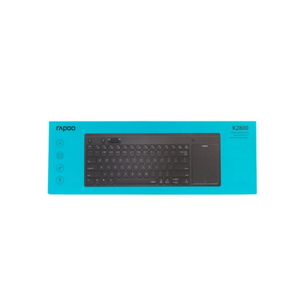 Rapoo K2800 Wireless Multimedia Keyboard - Black