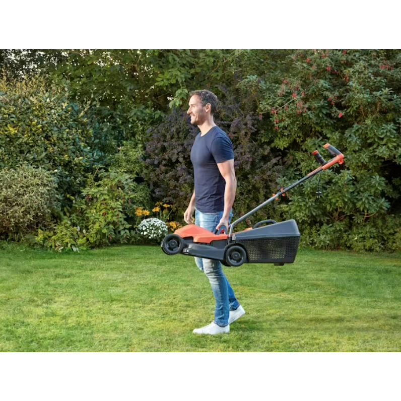 Black & Decker 1200W Lawn Mower & 1800W High Pressure Washer Bundle