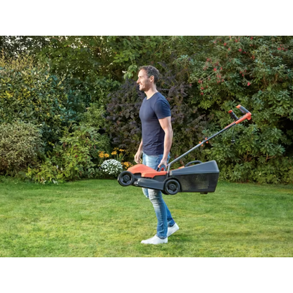 Black & Decker 1200W Lawn Mower & 1800W High Pressure Washer Bundle