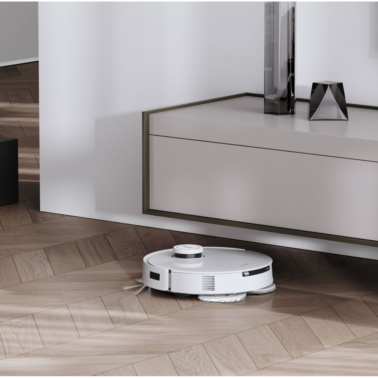 Ecovacs DEEBOT T10 TURBO Robot Vacuum Cleaner - 3000Pa, 260min Runtime, AI