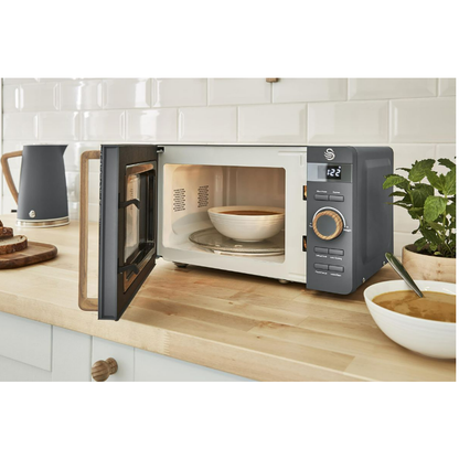 Swan 20 Litre Nordic ELECTRONIC MWO GREY