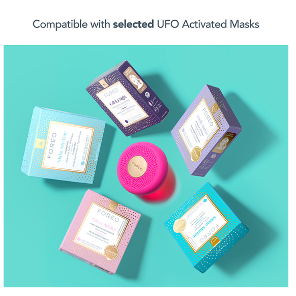 FOREO UFO Mini 2, 2-Minute Facial Skincare Device