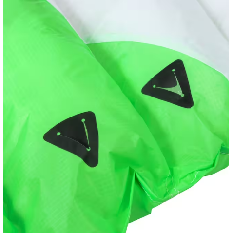 Decathlon Orao Taction Kite 1.9 m2 + Bar - Neon Green Kite