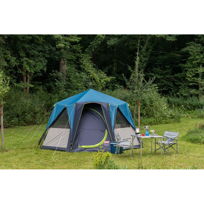 Coleman Octagon 8 Person Darkroom Family Camping Dome Tent