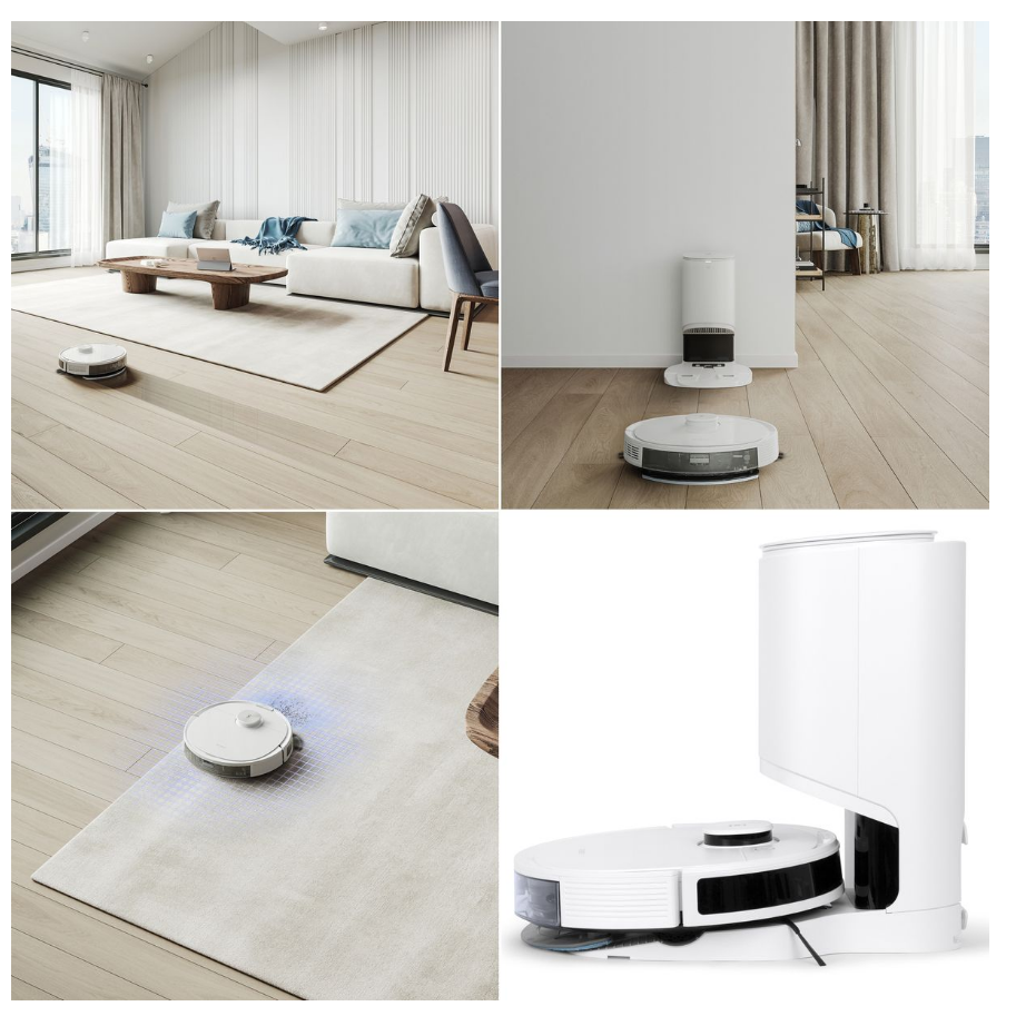 Ecovacs Deebot N8+ Robot Vacuum Cleaner - dToF LiDAR, 110min Runtime
