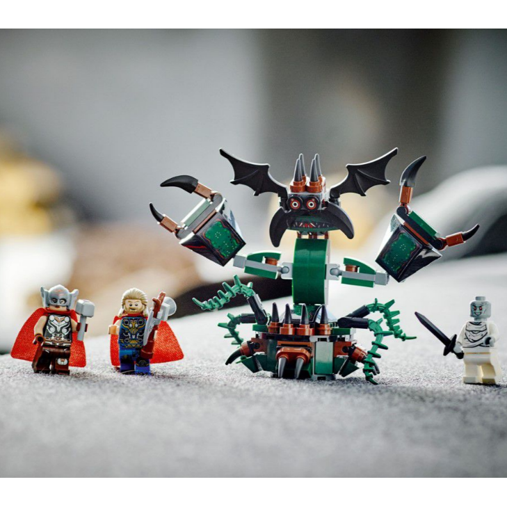 LEGO® Marvel Attack on New Asgard 76207 Building Toy Set (159 Pieces)