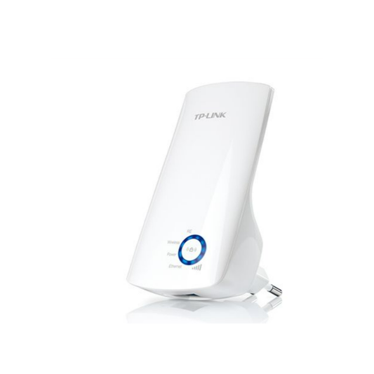 TP-Link WA850RE 300Mbps Wi-Fi Range Extender, Ethernet Port, Plug & Play
