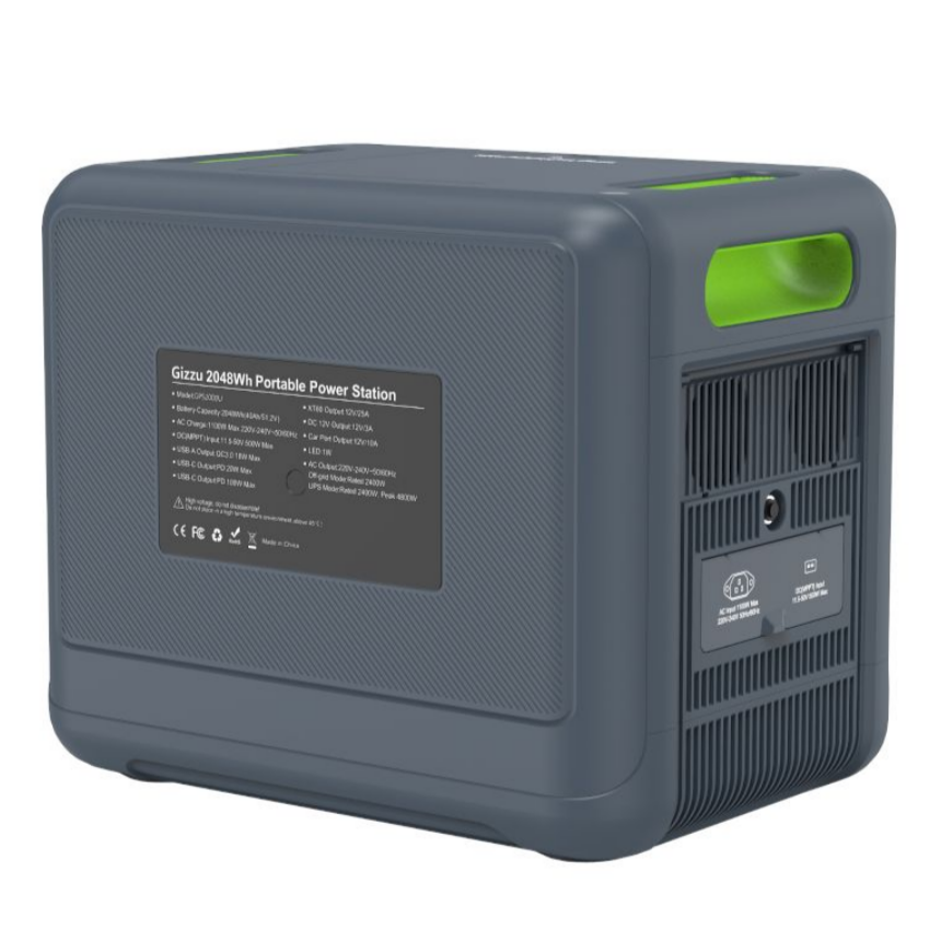 Gizzu HERO PRO 2400W 2048Wh UPS Power Station