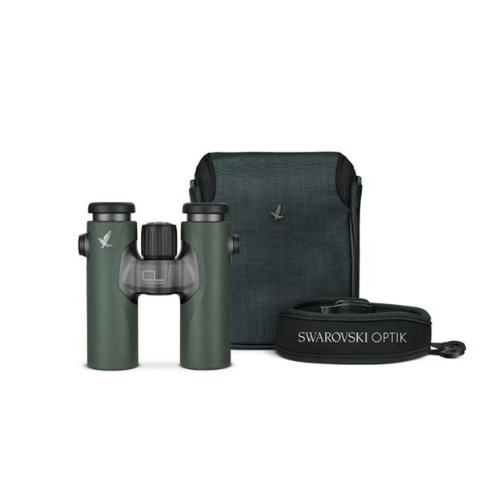 Swarovski CL Companion 10x30 Binoculars Green with Accessory Pack - CLC1030G