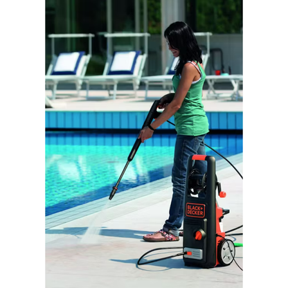 Black & Decker 1200W Lawn Mower & 1800W High Pressure Washer Bundle