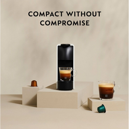 Nespresso Essenza Mini C30 Coffee Machine - Pure White