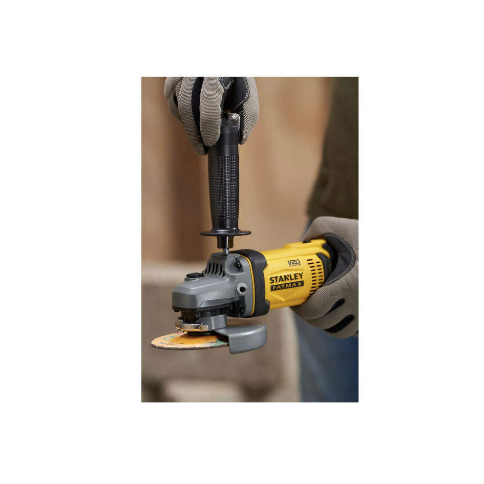 Stanley 18V Cordless Angle Grinder (battery excluded) and Laser Measurer