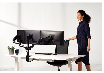 Fellowes Platinum Triple Monitor Arm