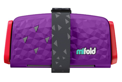 mifold Comfort Grab-and-Go Portable Travel Booster Seat Purple