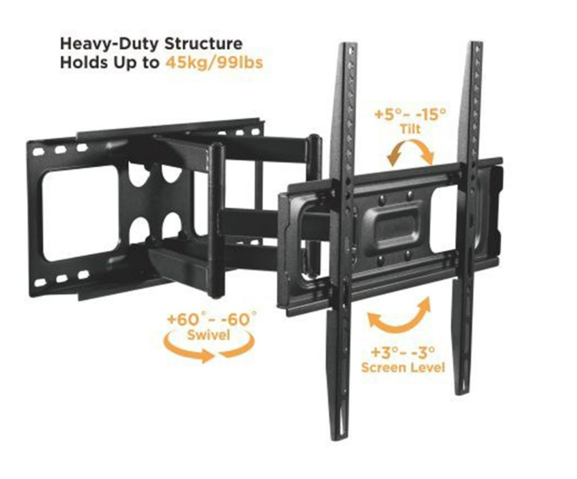 Tv Bracket 32 - 70 Inch Tilt and Swivel