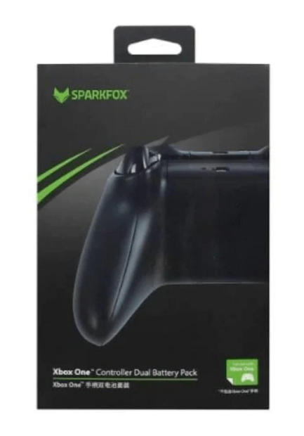 SparkFox Xbox One Controller Dual Battery Pack
