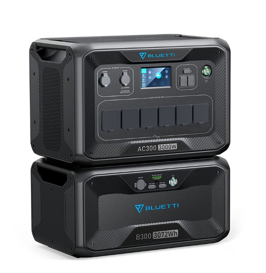 Bluetti AC300 + B300 Home Battery Backup 3000W 3072Wh