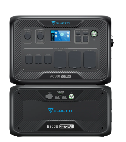 BLUETTI AC500 + B300S Battery | Home Battery Backup