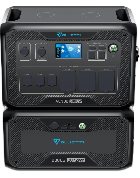 BLUETTI AC500 + B300S Battery | Home Battery Backup