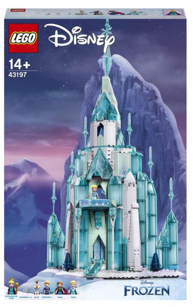 LEGO® | Disney Princess™ The Ice Castle 43197 Building Toy Set (1,709 Pieces)