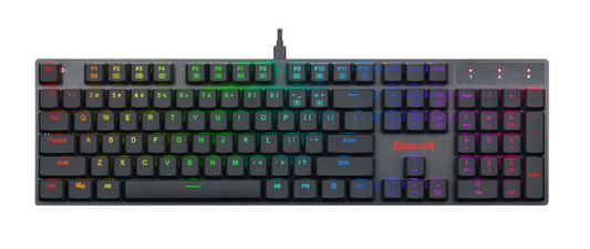 Redragon APAS Slimline 104 Key RGB Mechanical Gaming Keyboard