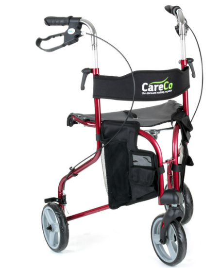 Tri-Walker Foldable Rollator for Disabled and Elderly