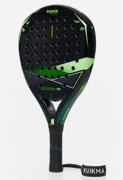 Decathlon Kuikma Padel Racket PR 990 Power Hard Green