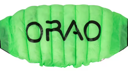 Decathlon Orao Taction Kite 1.9 m2 + Bar - Neon Green Kite