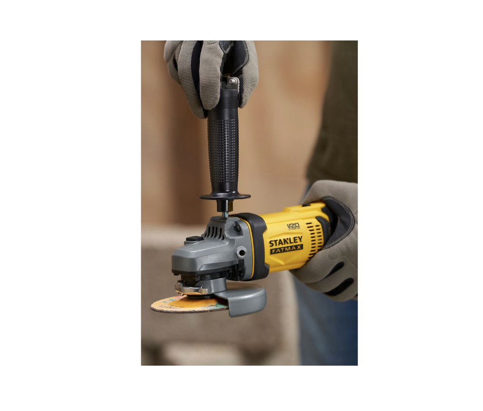 Stanley 18V Cordless Angle Grinder (battery excluded) and Laser Measurer