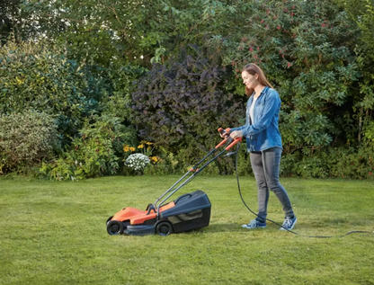 Black & Decker 1200W Lawn Mower & 1800W High Pressure Washer Bundle