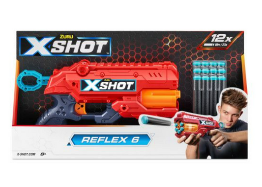 ZURU X-Shot Excel Reflex 6 Blaster