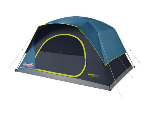 Coleman Skydome Darkroom 8 Person Family Camping Dome Tent