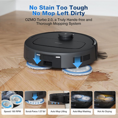 Ecovacs DEEBOT N30 PRO OMNI Robot Vacuum Cleaner - 10 000Pa, 320min Runtime