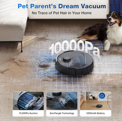 Ecovacs DEEBOT N30 PRO OMNI Robot Vacuum Cleaner - 10 000Pa, 320min Runtime