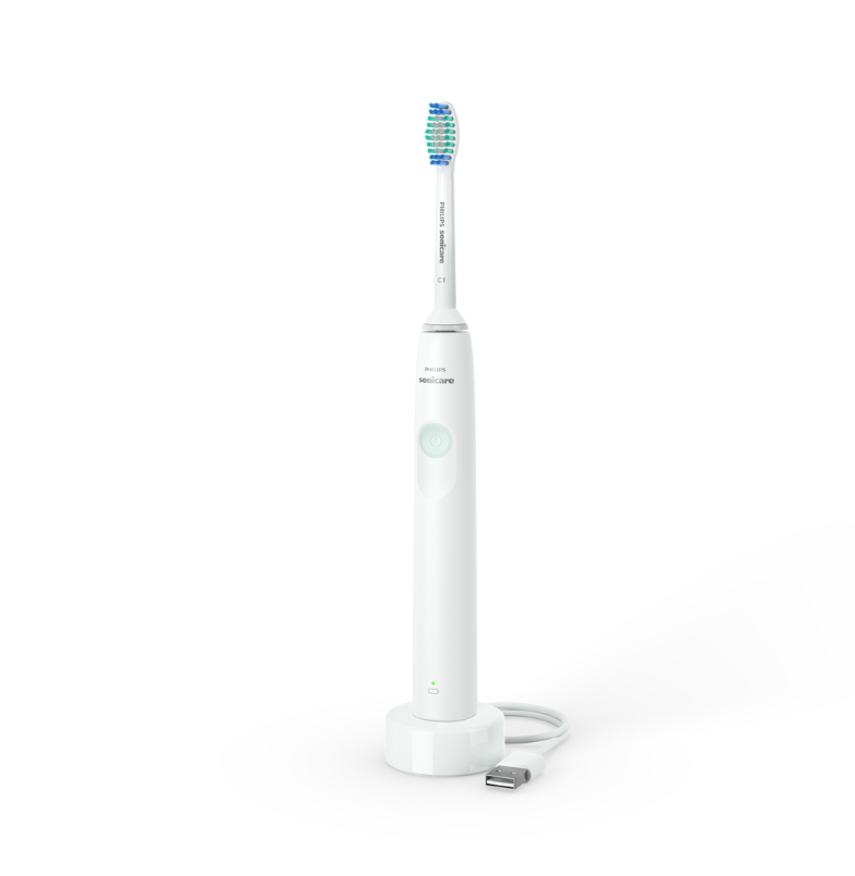 Philips Sonicare 1100 Series Electric Toothbrush, HX3641/01 - White Mint