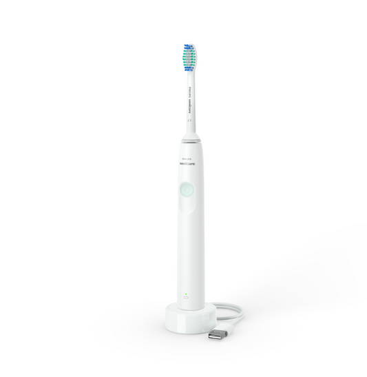 Philips Sonicare 1100 Series Electric Toothbrush, HX3641/01 - White Mint