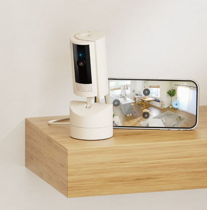 Ring Pan-Tilt Indoor Cam | 1080p HD Video | 360 Pan Coverage
