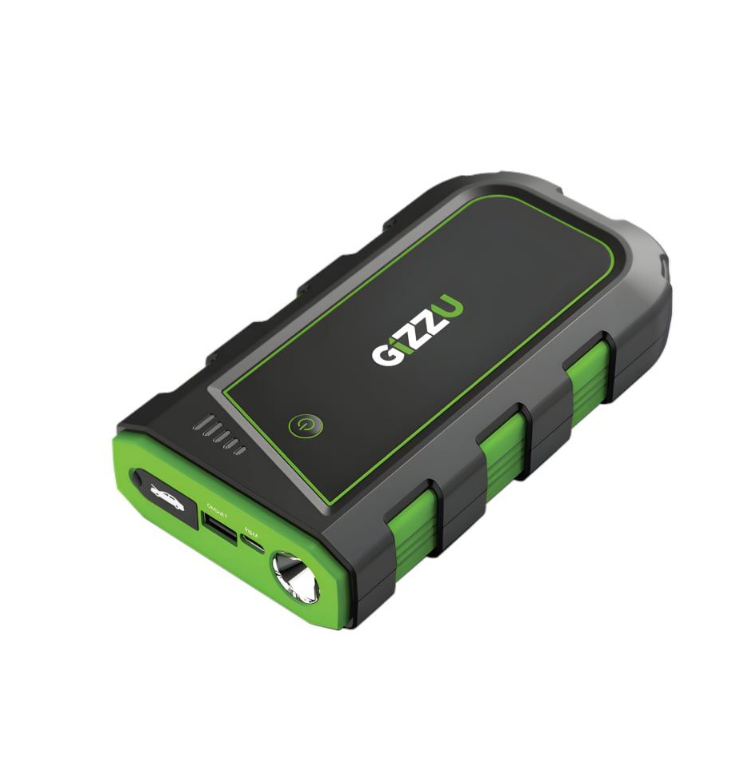 Gizzu Car Jump Starter 16000mAh - 2000A