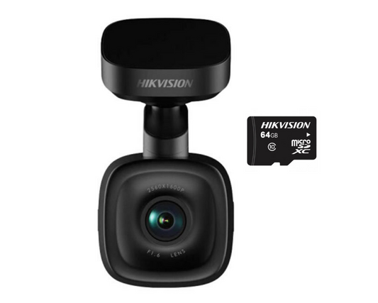 Hikvision F6 PRO Dashcam with 64GB Micro-SD