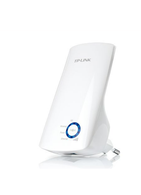 TP-Link WA850RE 300Mbps Wi-Fi Range Extender, Ethernet Port, Plug & Play