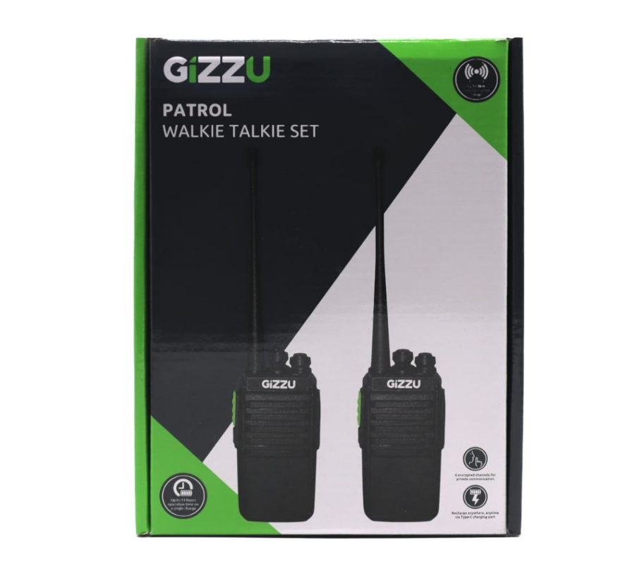Gizzu Patrol Walkie Talkie Set