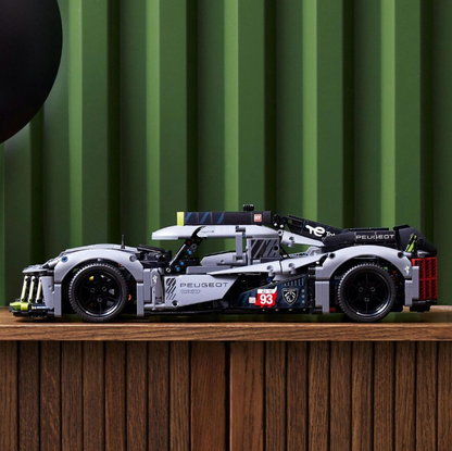 LEGO® Technic™ PEUGEOT 9X8 24H Le Mans Hybrid Hypercar 42156 Building Toy Cars (1,775 Pieces)