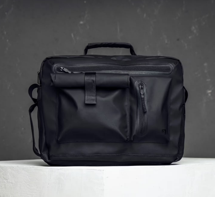 Decathlon 20l Backenger Activ Mblty Urban Walking Messenger Bag Backpack - Black