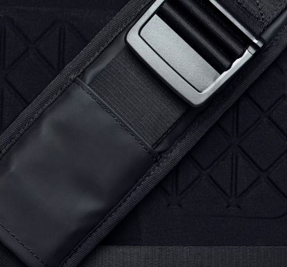 Decathlon 20l Backenger Activ Mblty Urban Walking Messenger Bag Backpack - Black