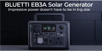 Bluetti EB3A Portable Power Station 600W 268Wh