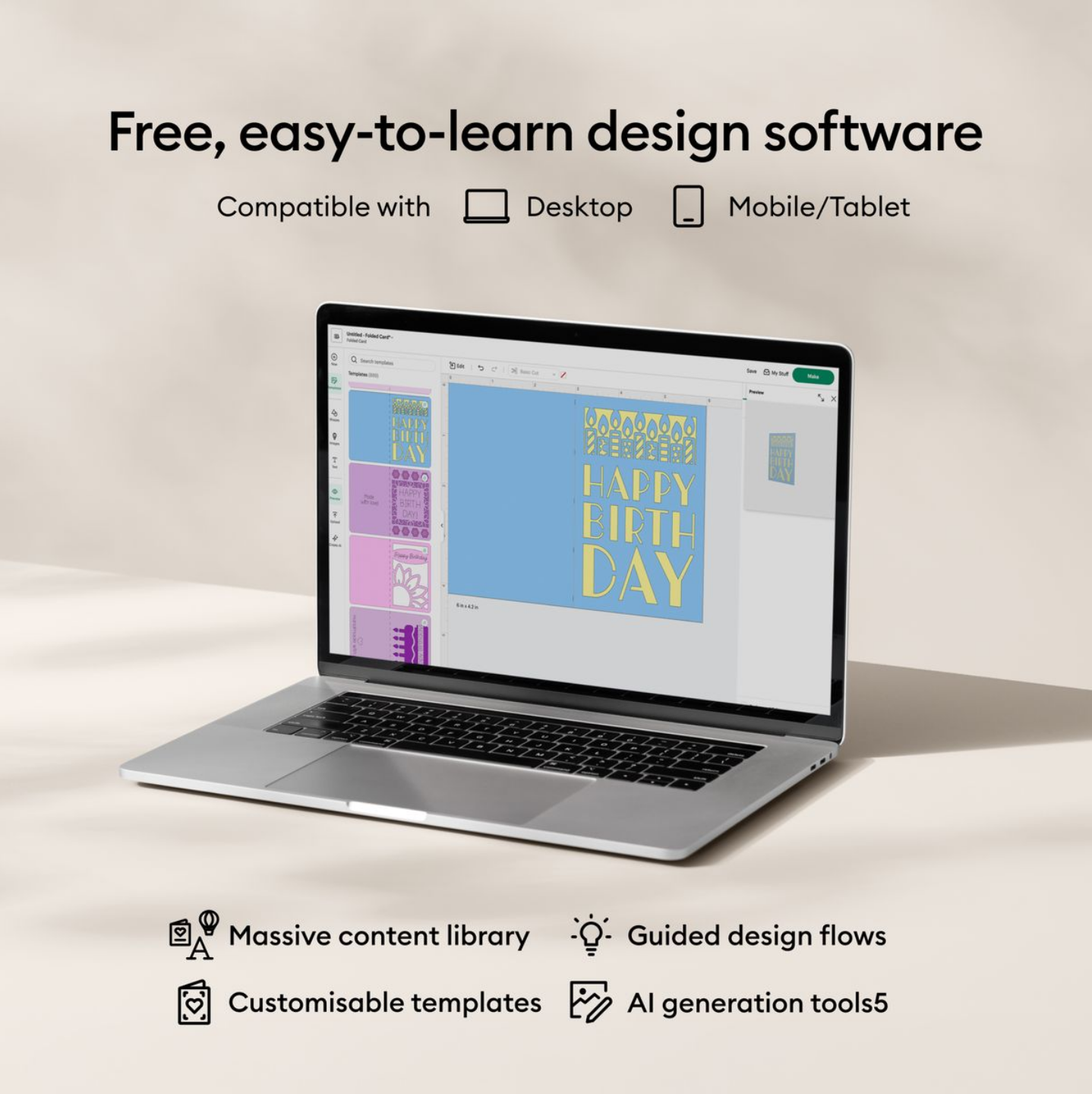 Cricut Explore 5 + Essential Bundle