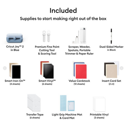 Cricut Joy 2 + Essential-Bundle