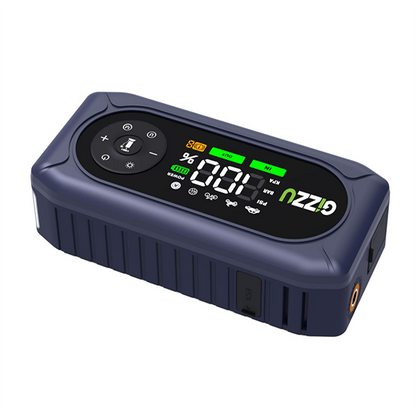 Gizzu 4-in-1 Jump Starter & Air Compressor