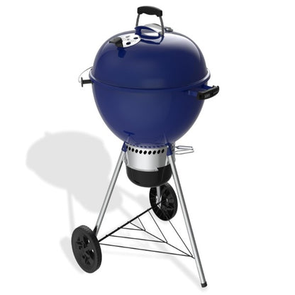 Weber Master Touch Charcoal Barbecue, 57 cm Diameter, Deep Ocean Blue